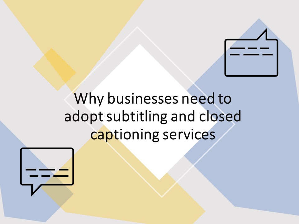 subtitling and closed captioning services